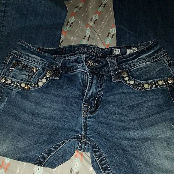 🚫SOLD🛇 Miss Me Signature Boot Jeans - Picture 8 of 8